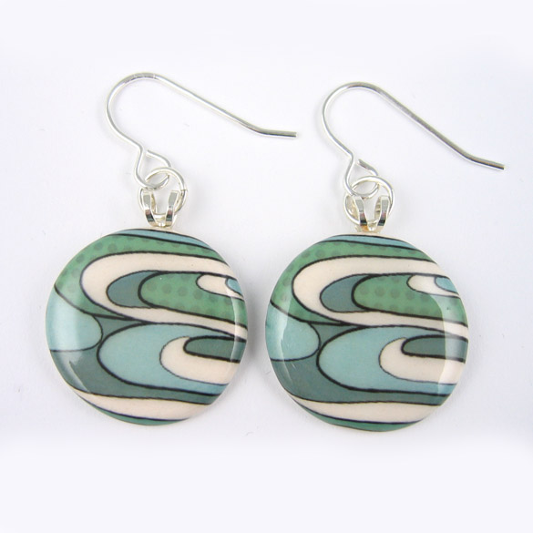 Retro Pattern earrings